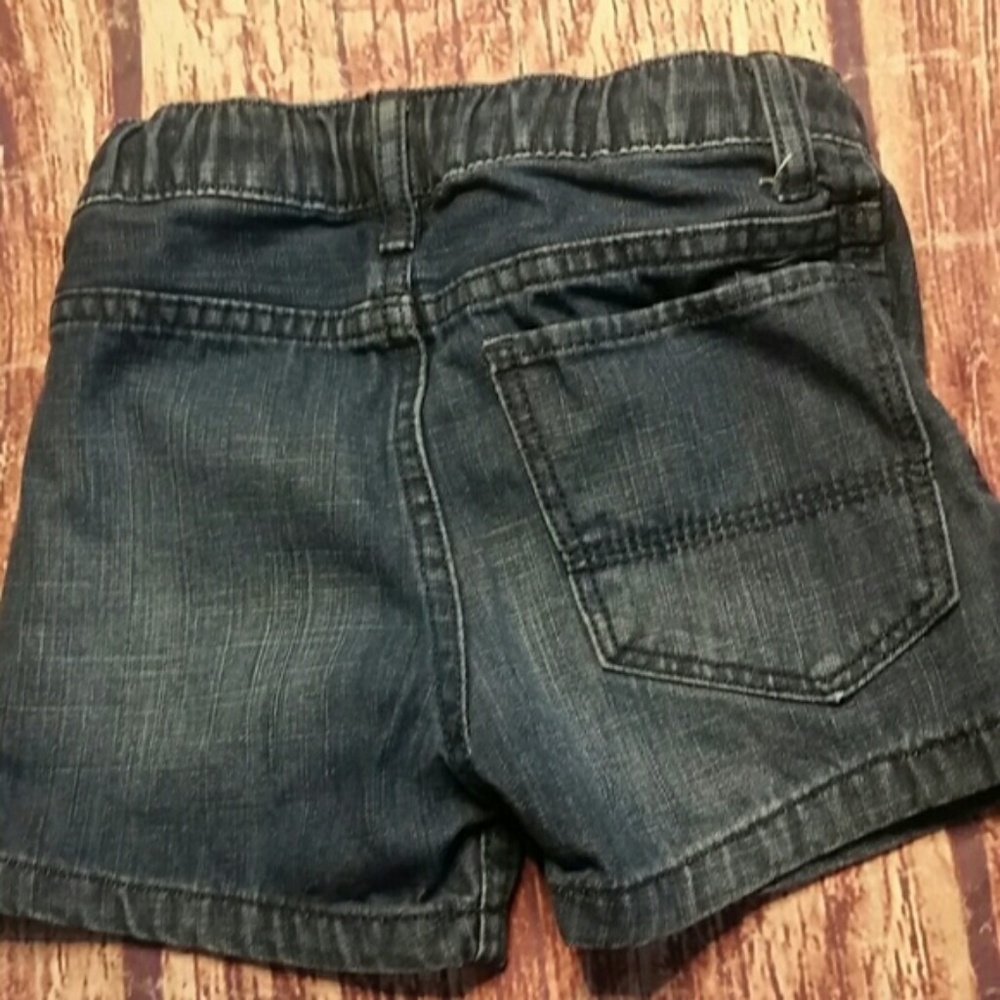H&M jeans shorts pull-on drawstring sz 1.5-2 - Picture 3 of 3